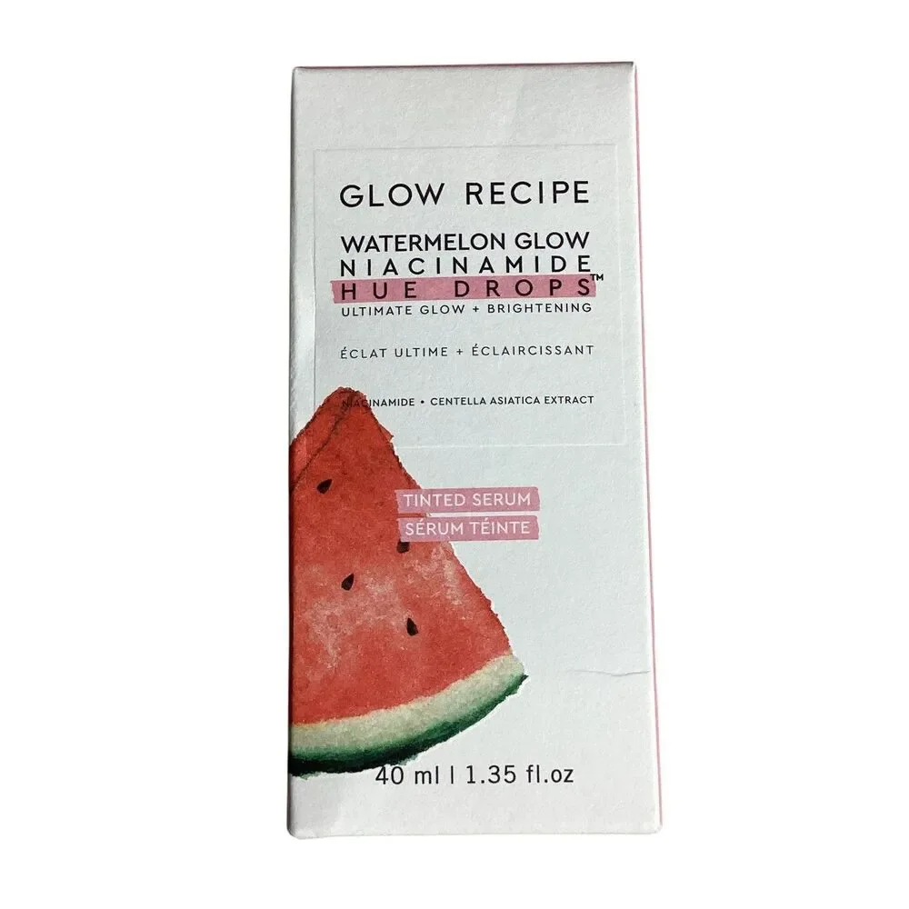 Glow Recipe Watermelon Glow Niacinamide Hue Drops Rosy Glow Tinted Serum 40ml